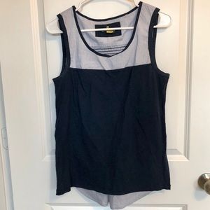 Little Yellow Button Tank Top